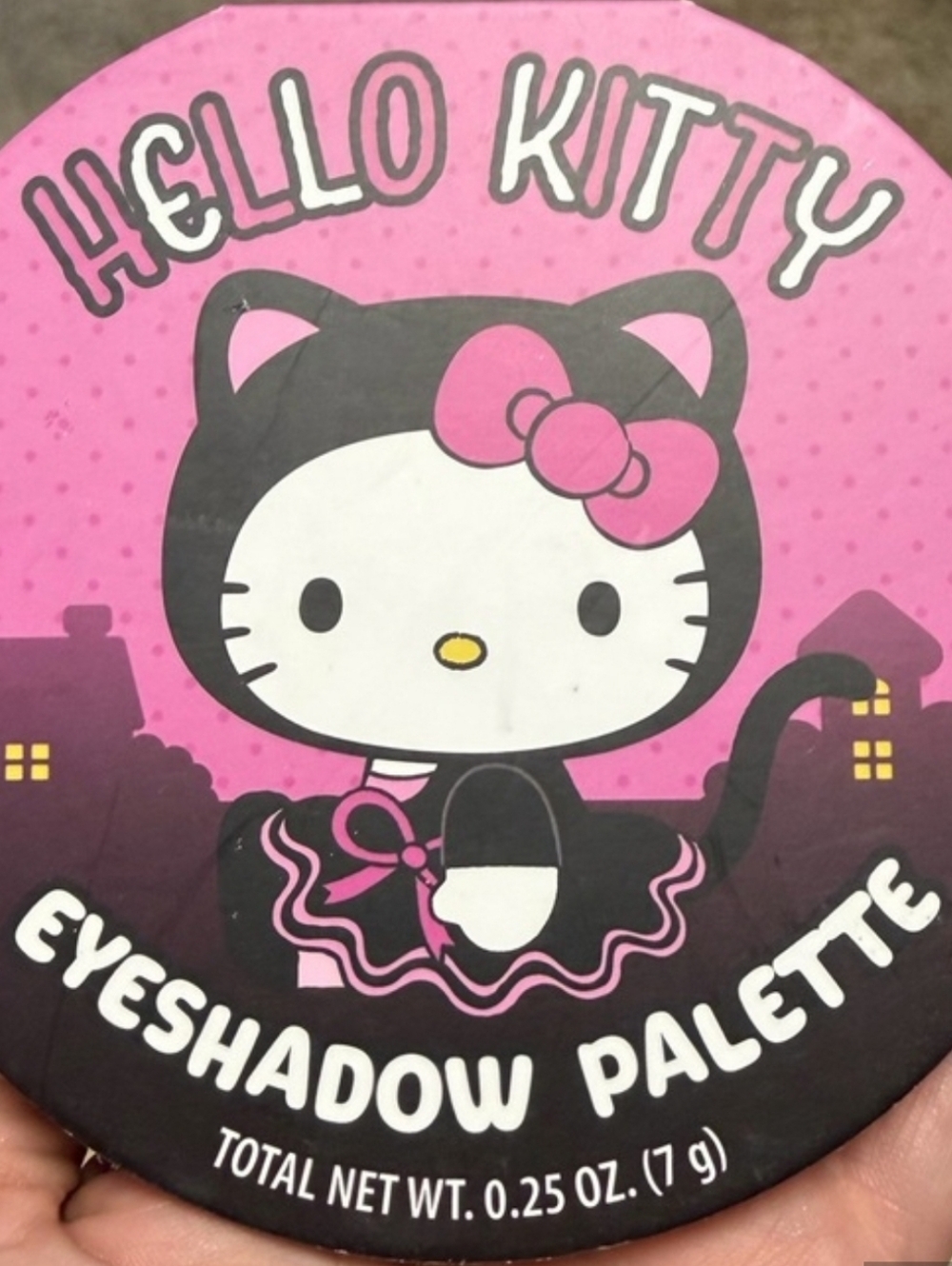 Hello Kitty Sanrio Makeup Palette OF 9 Shadows Limited Edition New